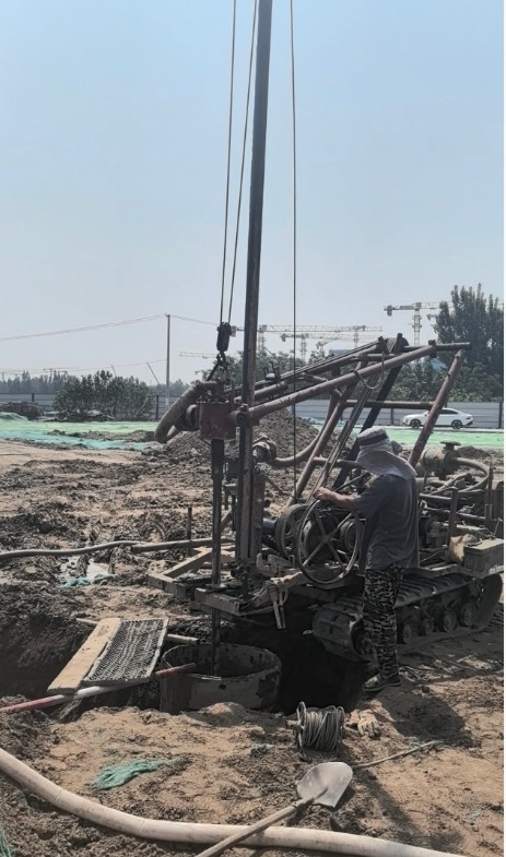 安庆郊区工地打井